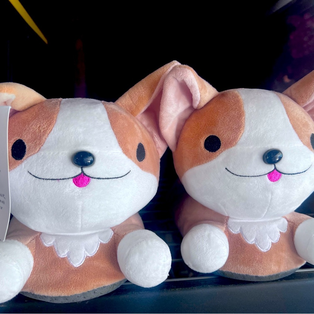 USB Footwarmer Corgi Slippers